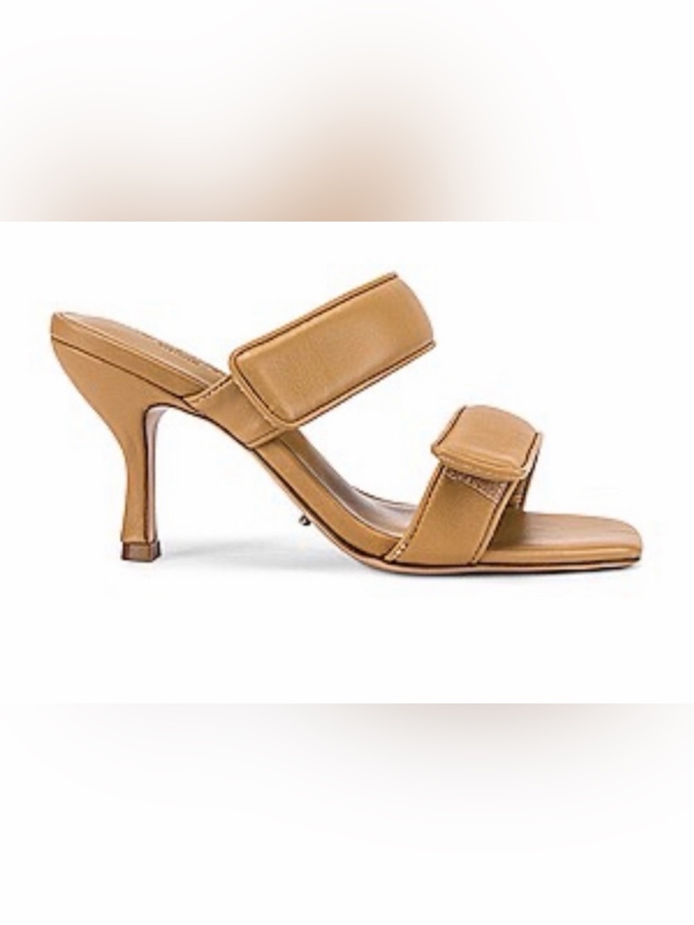 Tony Bianco Bounty Mule in Honey Sheep Napa Leather